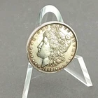 1898‑P Morgan Silver Dollar Toned Details 90% Silver