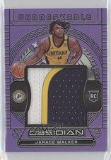 2023 Panini Obsidian Electric Etch Purple Flood 2/49 Jarace Walker #UM-JAR b8h