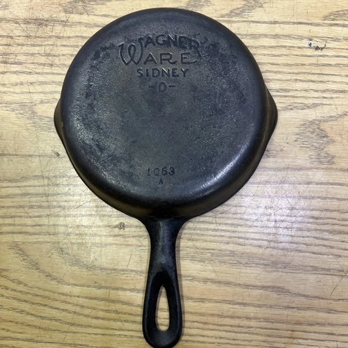 Vintage Wagner Ware Sidney O Cast Iron Skillet 1053A #3 Fry Pan