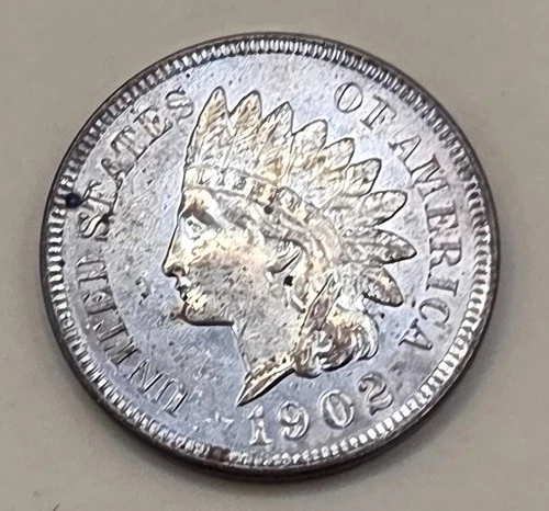 YY217-90 US one cent 1902 GEM Proof Super Bright RED color Free Shipping