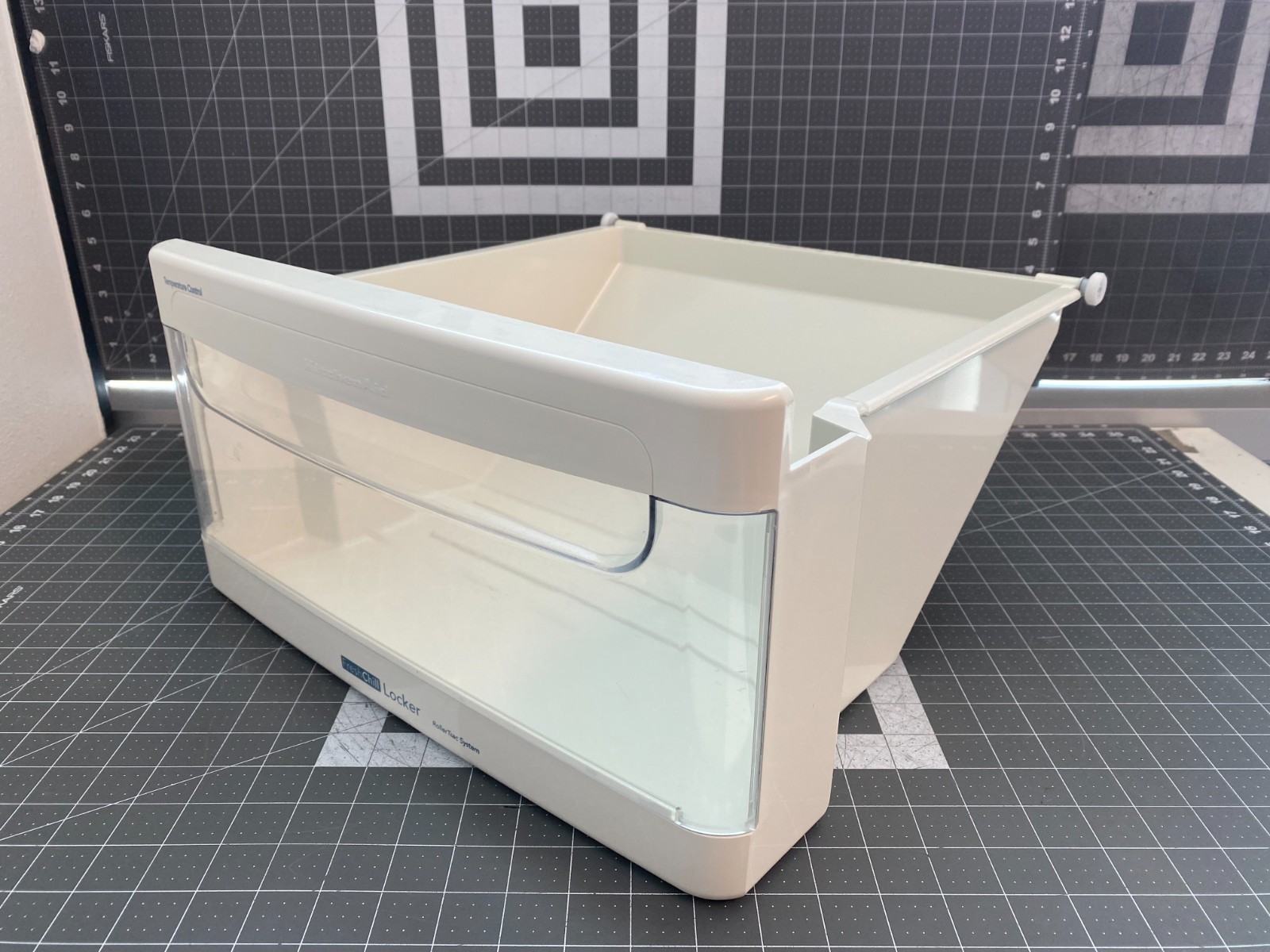 KitchenAid Refrigerator Meat Pan Drawer (Beige) P# 2301482