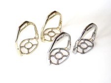 Paar Portugiesisch barocke Steigbügel Silber oder Goldfarben