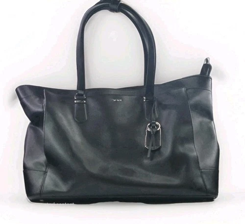 TUMI Leather Sinclair Nell Tote Stanton Briefcase Business Bag Tote Handbag MINT