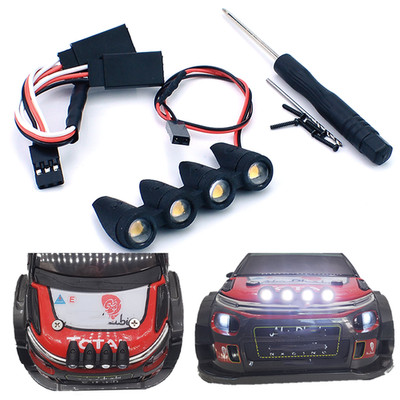 LED  Vorderabdeckung Für 1/14 Hyper Go MJXRC RC Auto 14303 C3 WRC