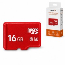 Carte Micro SD 16Go Rapide pour HMD Pulse Pro UHS-I U3 Caméra Drone 2026