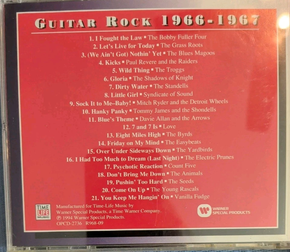Time Life Guitar Rock Lot Of 8 CD EXCELLENT CONDITION  Foto 2 de 4
