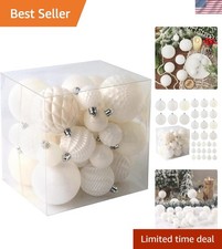 Christmas Balls Ornaments 36pcs Shatterproof Xmas Tree Decorations for Holiday