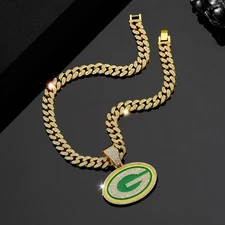 Las Vegas Raiders Pendant Chain Necklace *NFL Football* (AFC/NFC) Logo Design