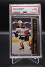 2021-22 Upper Deck Young Guns TREVOR ZEGRAS RC PSA 10 #232