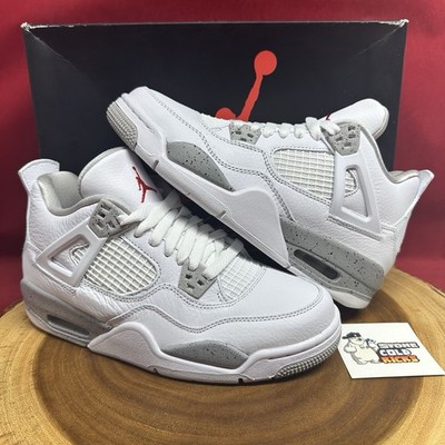Nike Air Jordan 4 Retro White Oreo 2021 DJ4699-100 GS Size Mismatched 5.5Y/6Y