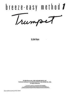 Breeze-Easy Method for Trumpet (Cornet), Book I John Kinyon