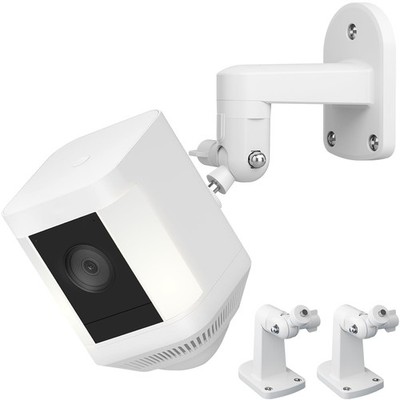 2 Pack Adjustable Wall Mount for Ring Spotlight Cam Battery/Cam white