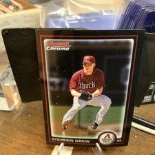 2010 Bowman Chrome #50 Stephen Drew