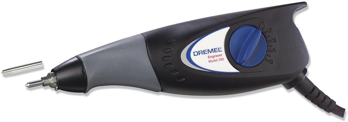 Dremel 290 Engraver - Compact Engraving Pen Tool with Carbide engraving Tip and