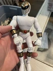 Vintage 1993 Bandai Action Figure MMPR White Power Ranger
