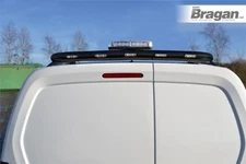 Black Rear Roof Bar+Beacon+LED To Fit Vauxhall Opel Combo E 2019 - 2023 Van van