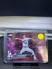 Walker Buehler 2018 Topps Chrome - #71 Pink Refractor ROOKIE - Dodgers