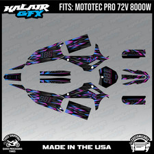 Graphics Kit for MotoTec Pro 72v 8000W (All Years) Twitch Series - MAGENTA