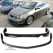 Fits 02-04 Acura RSX DC5 Front Bumper Lip + Rear Lip Diffuser PU