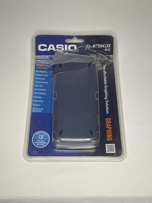 New Open Box Casio FX-9750GIIwe WHITE Scientific Graphing Calculator 9750GII-WE
