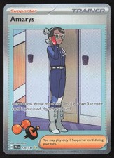 Amarys 170 Special Illustration Rare Pokemon Prismatic Evolutions NM on eBay