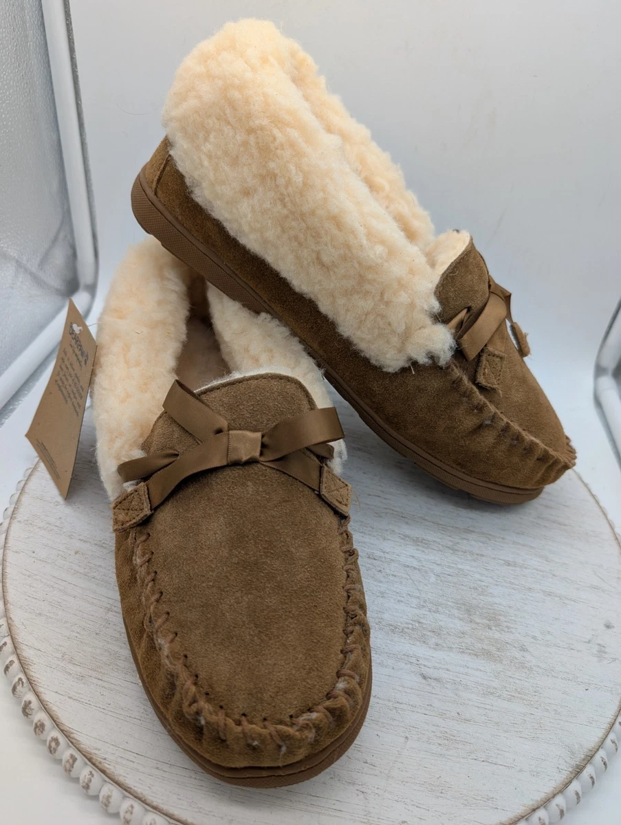 Brown BEARPAW Moccasin Slippers for Women for sale | eBay display picture 1