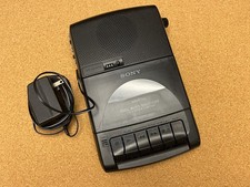 Sony TCM 929 Cassette Corder Portable Cassette Tape Recorder Player Tested