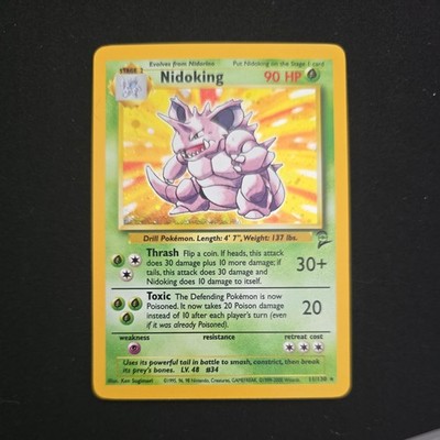 Nidoking 011/130 Base Set 2 Holo