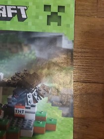 LEGO Minecraft #21113 The Cave Set Moslty Complete with Directions, No Box