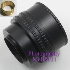 Brass M52 to M42 25-55mm Adjustable Focusing Helicoid Adapter Extension Tube