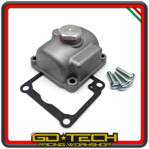 VASCHETTA CARBURATORE DELLORTO PHBG 15 16 17 18 19 20 21 in ALLUMINIO con TAPPO - Bild 2 von 3