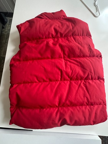 Vintage Used Penfield Down Puffer Red Vest Men XL - Picture 2 of 11
