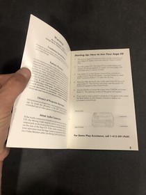 after burner 3 sega cd manual only