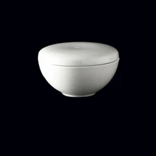 6 Porcelain Condiment Bowls w Lid (Steelite Rene Ozorio P. Liebrandt Collection)