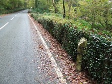 Photo 6x4 Harlech 2 An old cast iron milepost on the B4573 near to Harlec c2010