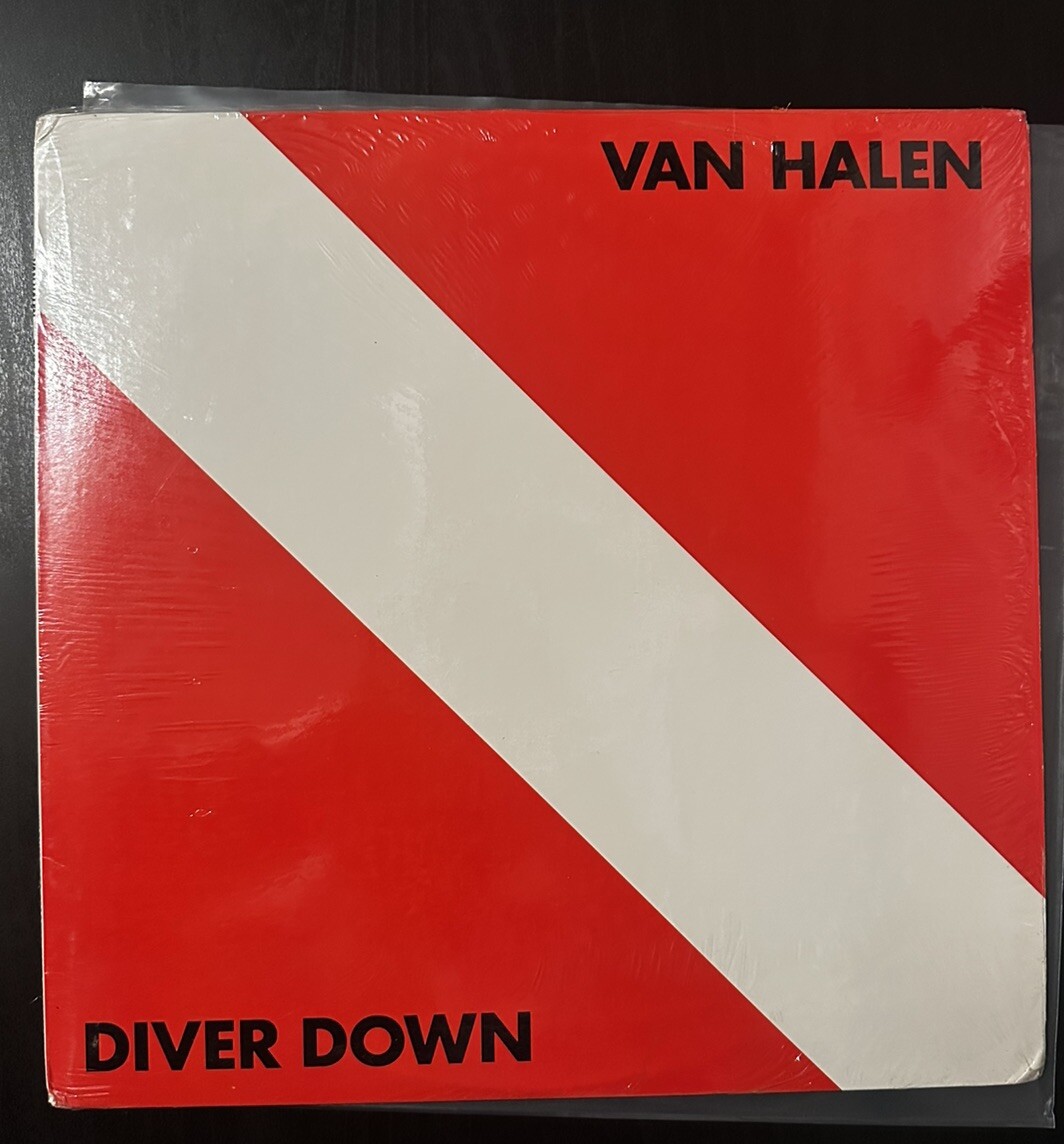 Van Halen Diver Down 1982 BSK 3677 1st Pressing Vinyl Record Top Condition