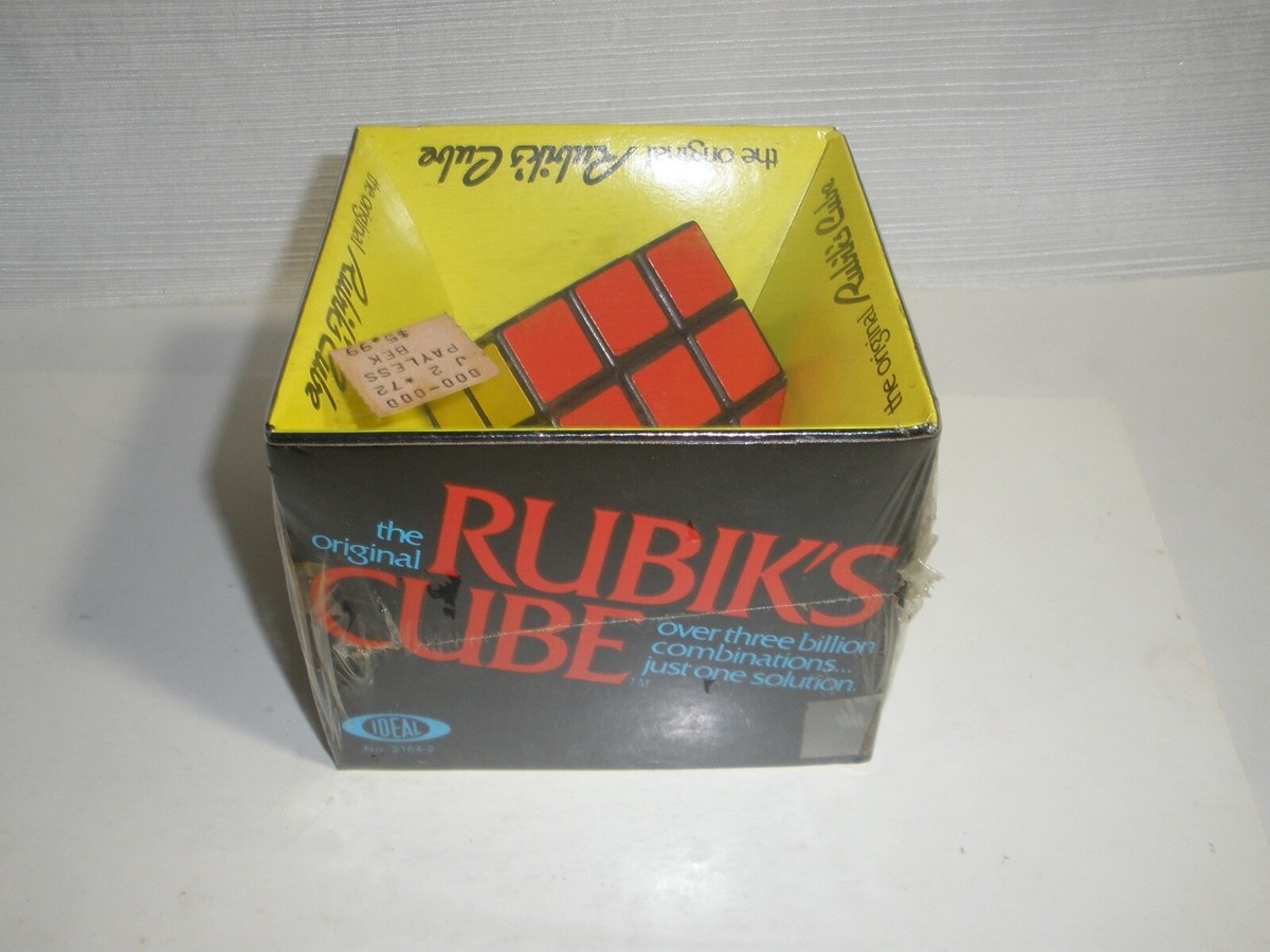 Rubik's Cube Factory Sealed original 1980 #2164-2 | eBay