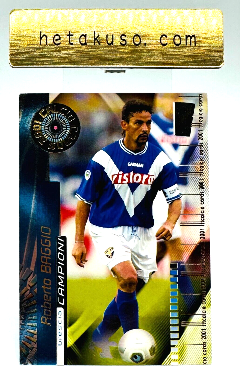 ROBERTO BAGGIO / ロベルト バッジョ Brescia Roberto BAGGIO PANINI 2001 TCG BRESCIA JAPAN ITALY CAMPIONI