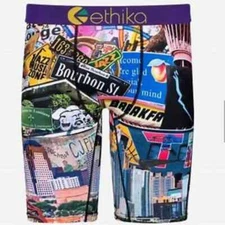 ETHIKA SOUTHSIDEZ STAPLE BOXER BRIEF MLUS2930 MEDIUM NWT