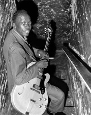Blues Soul Singer JOHN LEE HOOKER Glossy 8x10 Photo Music Guitarist Print Poster