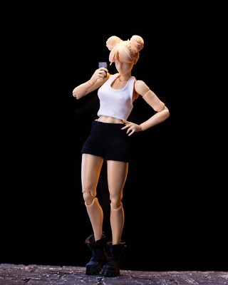 ROMANKEY COWL 1/12 girl body　WHITE SKIN Reviews of Romankey&Cowl 1/12 Action Figure Girl Body White Color