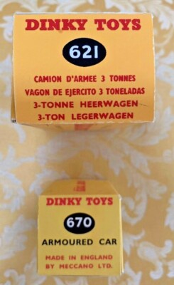 Dinky Toys 670 アーマードカー 3台セット Dinky 670 Army Armored — Tobias Toys & Trains
