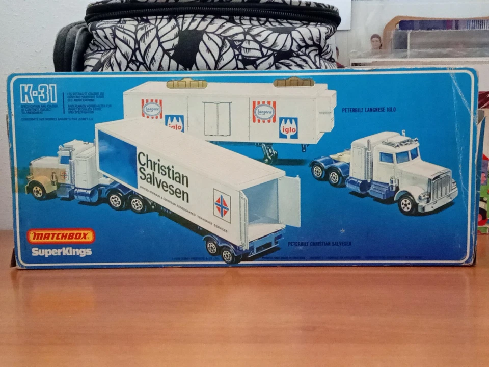 Matchbox Superkings K-31, "Peterbilt Refrigeration Truck" Coca Cola. Con Box. - Immagine 3 di 4