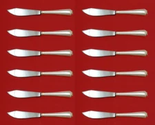 Fairfax by Durgin-Gorham Sterling Silver Fish Knife Custom Set 12 pcs 8 1/4"