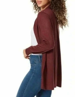 ELLA MOSS WOMEN'S CARDIGAN LIGHTWEIGHT SWEATER (ZINFANDEL BERRY X-SMALL) NWT