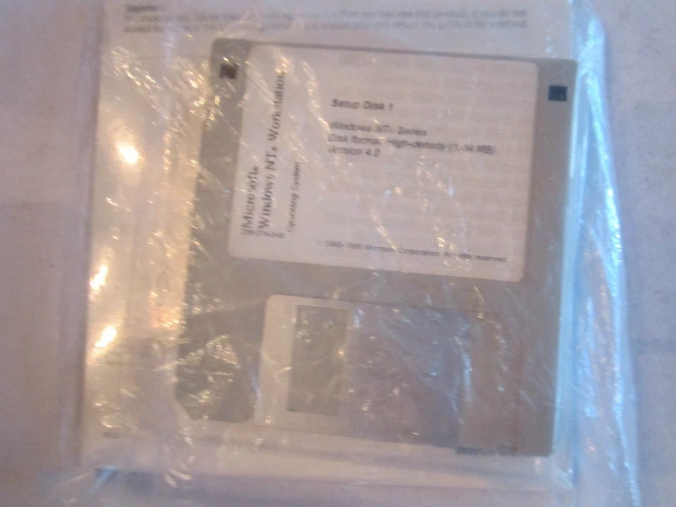 MICROSOFT WINDOWS NT WORKSTATION OPERATING SYSTEM & IOMEGA CD-R RECORDABLE DISC - Image 4 of 4