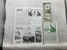 Seuthe Steam Smoke Generator Automatic Tower HO Railroad Train Paperwork Vtg