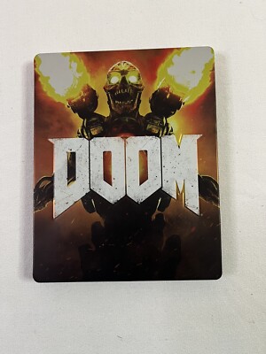 Doom PC video game 2016 Metal Case