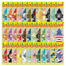 Little Trees Hanging Air Freshener Home Car 1 Packs - CHOOSE SCENT & QTY