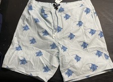 New Mens Johnnie-O Surf Shorts X-Large XL Blue MSRP 89 / Brand New 10.0